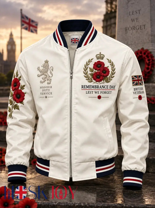 Men’s Remembrance Day Print Jacket - A / S