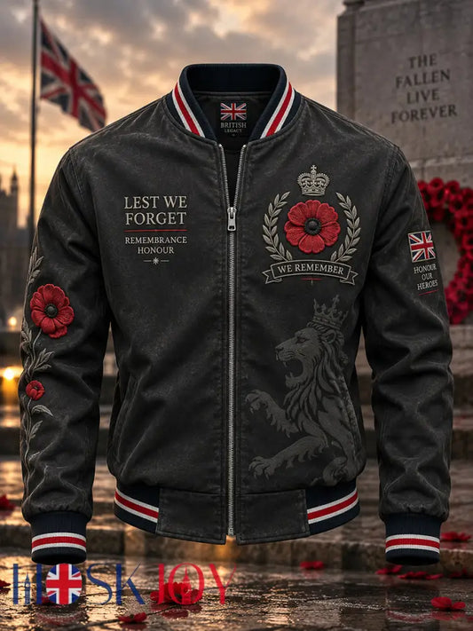 Men’s Remembrance Day Print Jacket - A / S