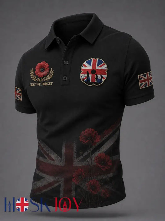 Men’s Remembrance Day Shirt - Black / S
