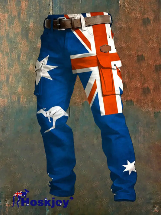 Men’s Retro Business Style Casual Work Trousers A / S