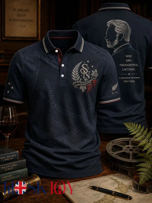 Men’s Rip NZ Jurassic Legend Printed Casual Tops - Deep Blue / S