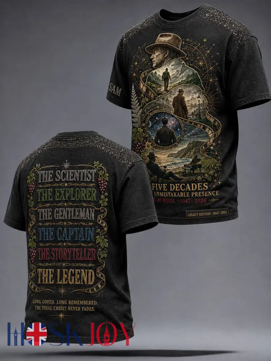 Men’s Rip NZ Jurassic Legend Printed T-shirt - Black / S