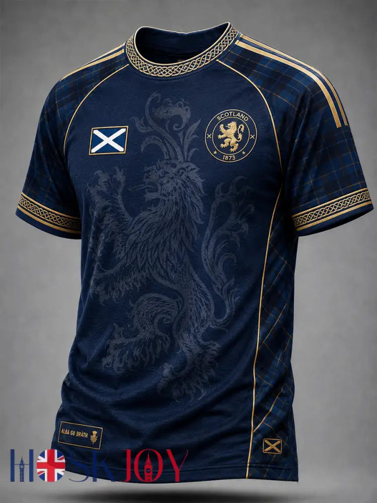 Men’s Scotland Peinted short sleeve t-shirt - Navy Blue / S