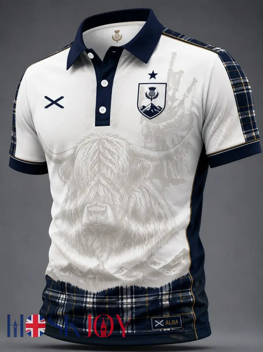 Men’s Scotland Printed polo shirt - As picture / S