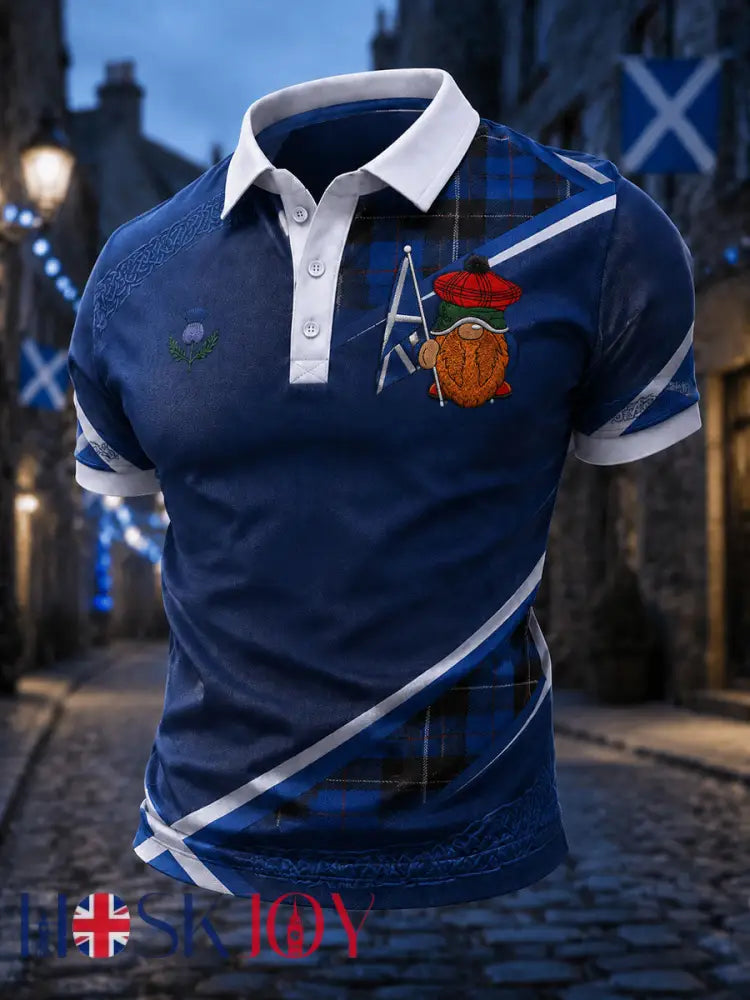 Men’s Scotland St. Andrew’s Day Printed Shirt - As picture / S