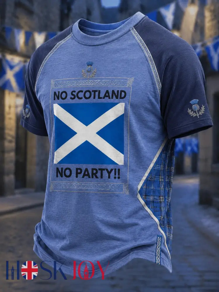 Men’s Scotland St. Andrew’s Day Printed T-shirt - As picture / S