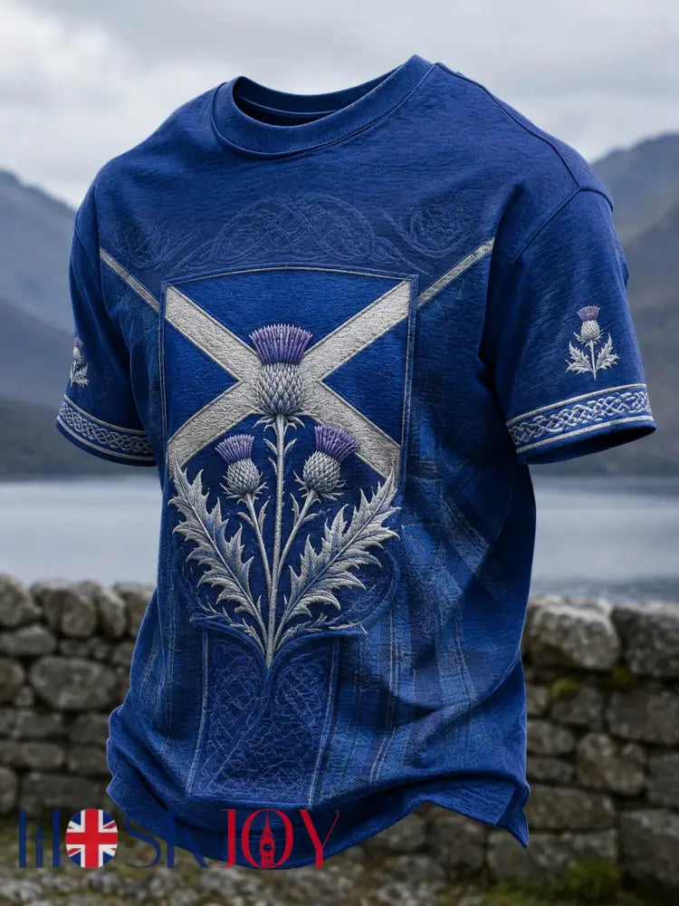 Men’s Scotland St. Andrew’s Day Printed T-shirt - As picture / S