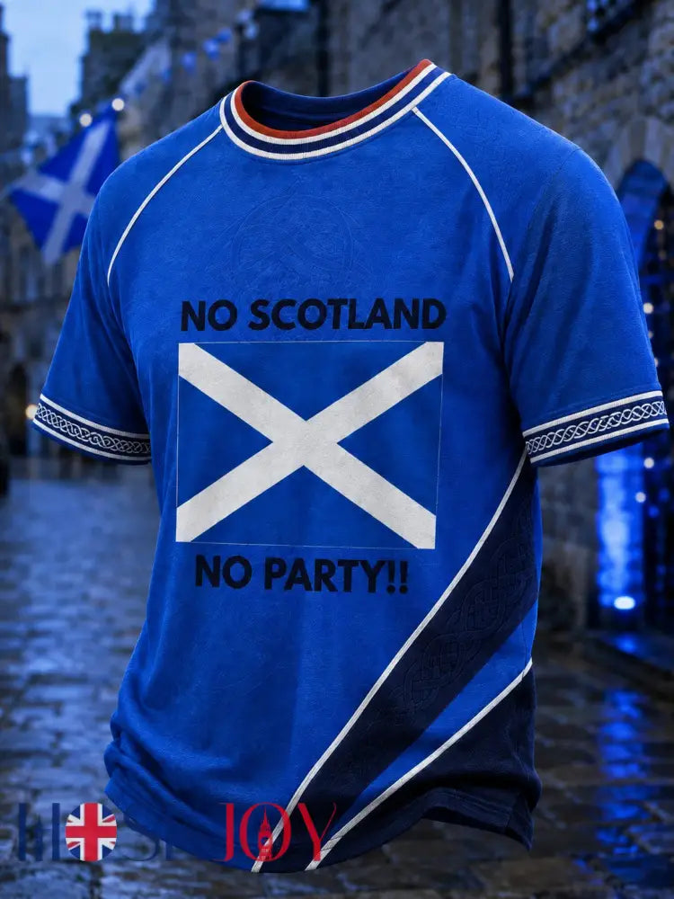 Men’s Scotland St. Andrew’s Day Printed T-shirt - As picture / S