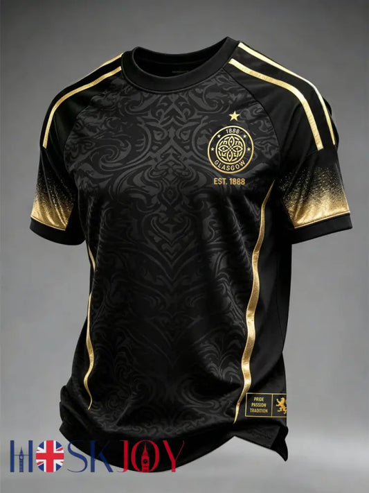 Men’s Scottish Celtic FC Print short sleeve t-shirt - As picture / S