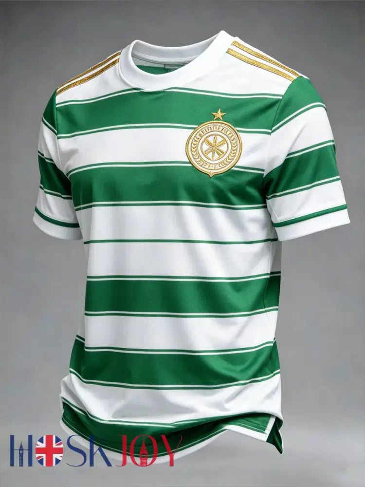 Men’s Scottish Celtic FC Print short sleeves t-shirt - As picture / S