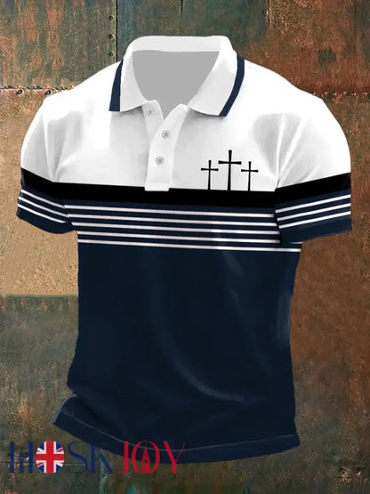 Men’s short sleeve polo shirt