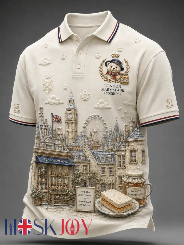 Men’s Paddington Bear Short Sleeve Shirt - A / S