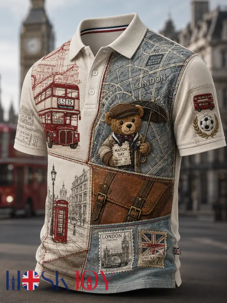 Men’s Paddington Bear Short Sleeve Shirt - A / S