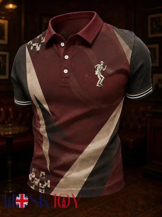 Men’s Ska Revival Style Printed Shirt - As picture / S