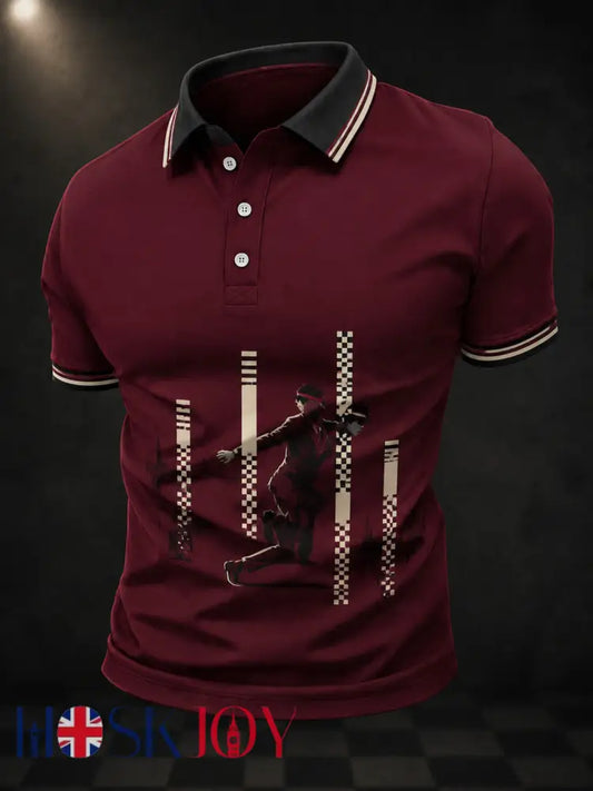 Men’s Ska Revival Style Printed Shirt - As picture / S
