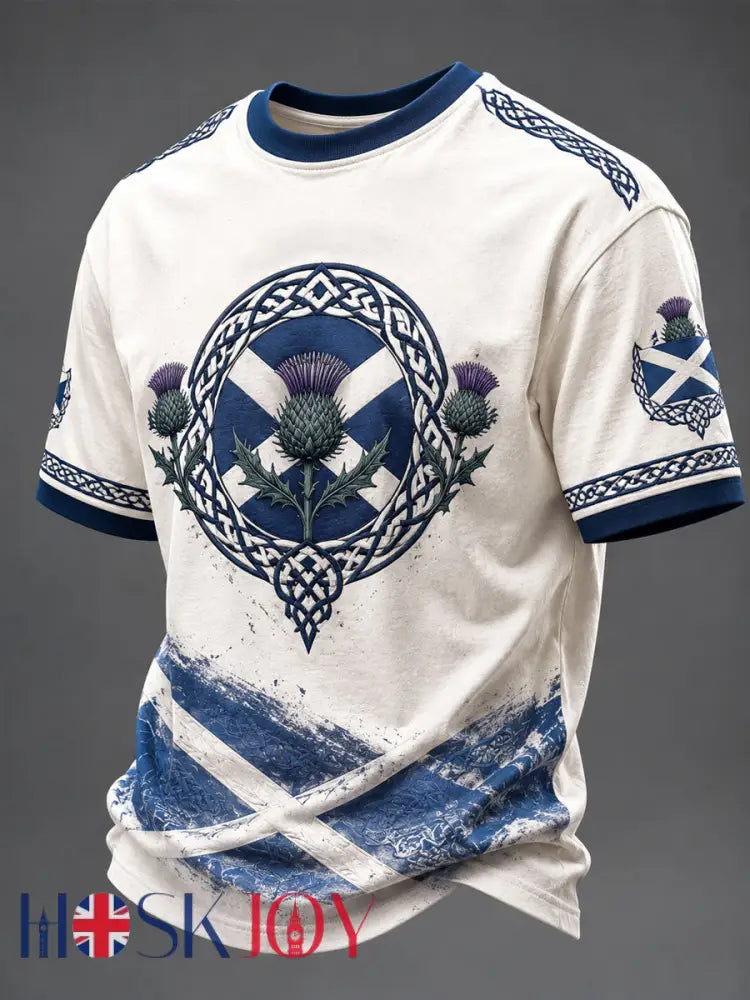 Men’s St Andrew’s Day Printed T-shirt - As picture / S
