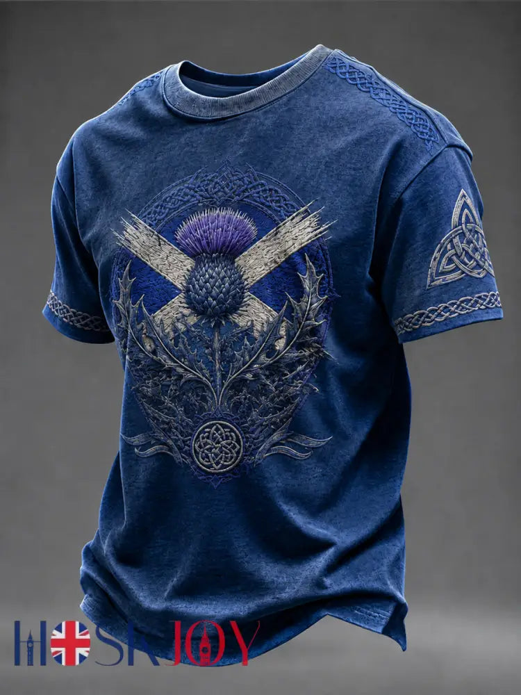 Men’s St Andrew’s Day Printed T-shirt - As picture / S