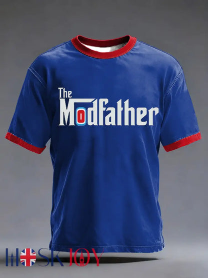 Men’s The Modfather short sleeves t-shirt - Blue / S