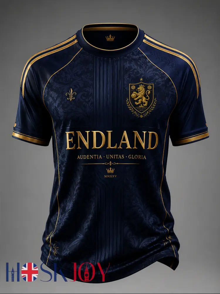Men’s UK Football Lover England Printed short sleeve t-shirt - As picture / S