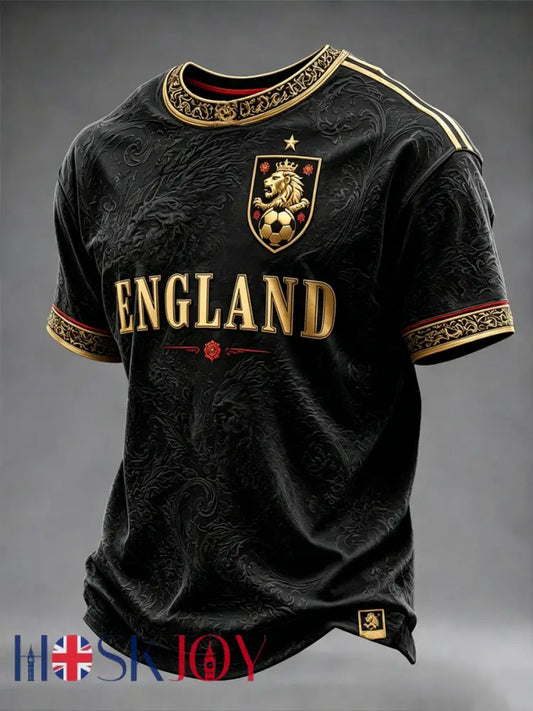 Men’s UK Football Lover England Printed short sleeves t-shirt - As picture / S