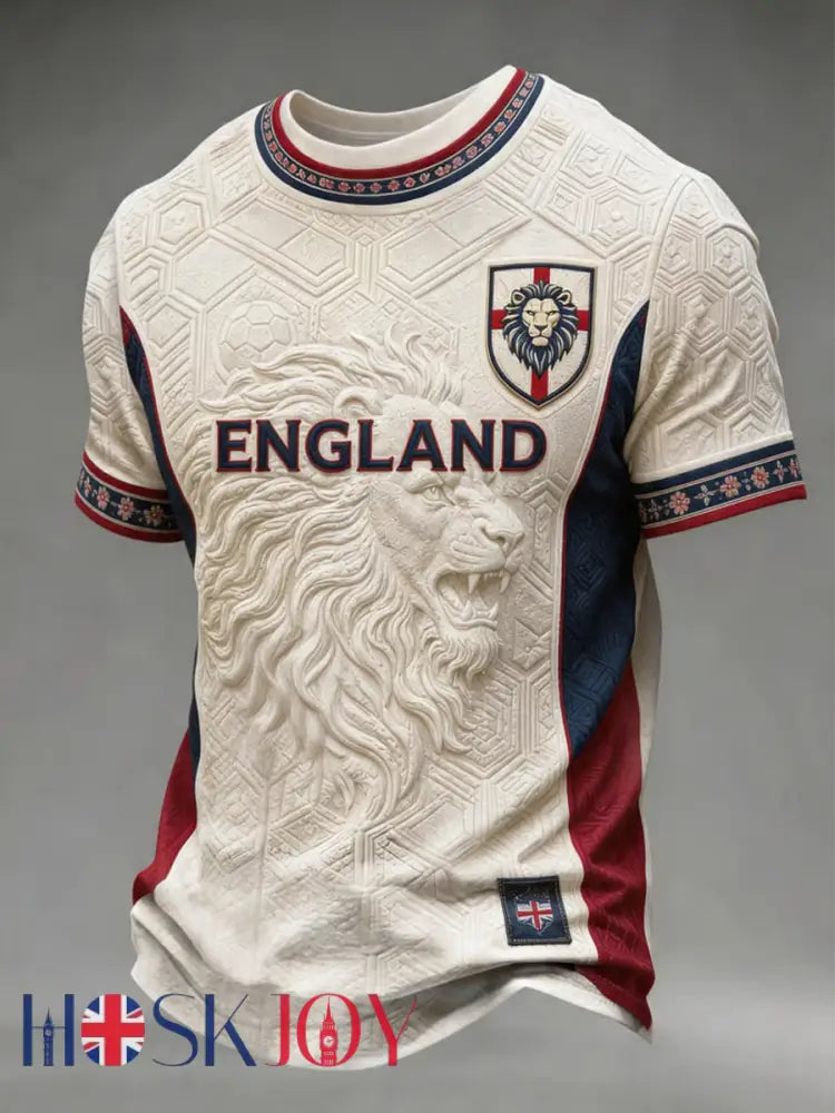 Men’s UK Football Lover England Printed short sleeves t-shirt - As picture / S