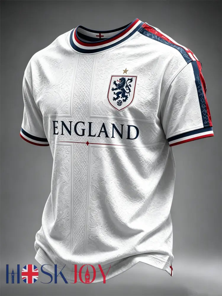 Men’s UK Football Lover England Printed short sleeves t-shirt - As picture / S