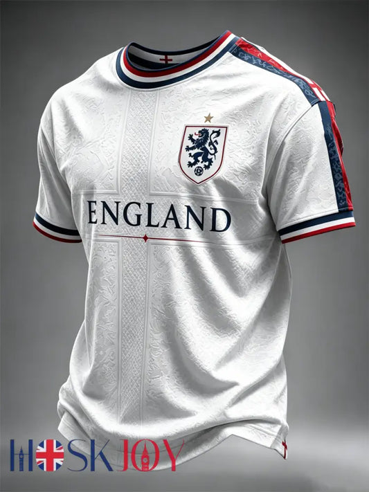 Men’s UK Football Lover England Printed short sleeves t-shirt - As picture / S