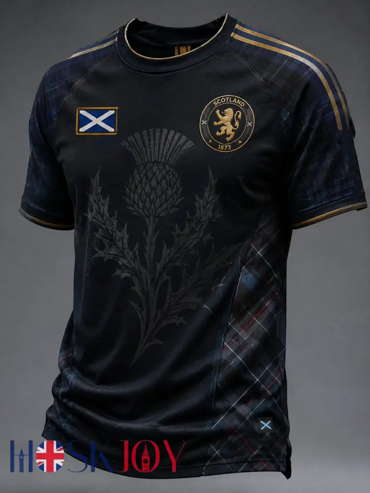 Men’s UK Football Lover Scotland Printed short sleeve t-shirt - As picture / S