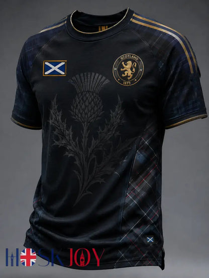 Men’s UK Football Lover Scotland Printed short sleeve t-shirt - As picture / S