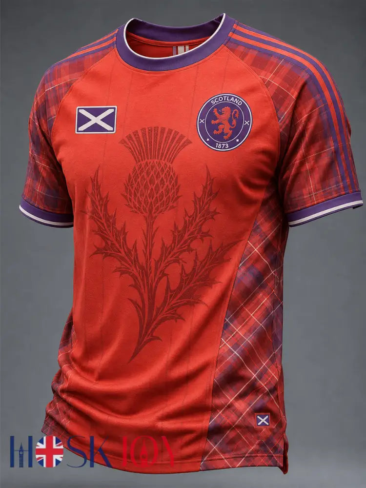 Men’s UK Football Lover Scotland Printed short sleeve t-shirt - Jacinth / S