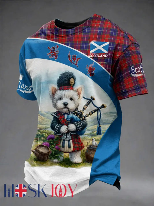 Men’s UK Football Lover Scotland Printed short sleeves t-shirt - As picture / S