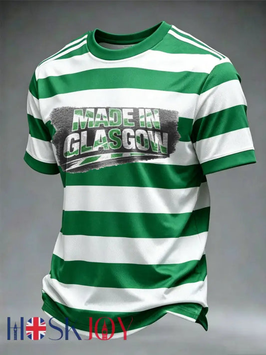 Men’s UK Football Lover Scotland Printed short sleeves t-shirt - Green / S