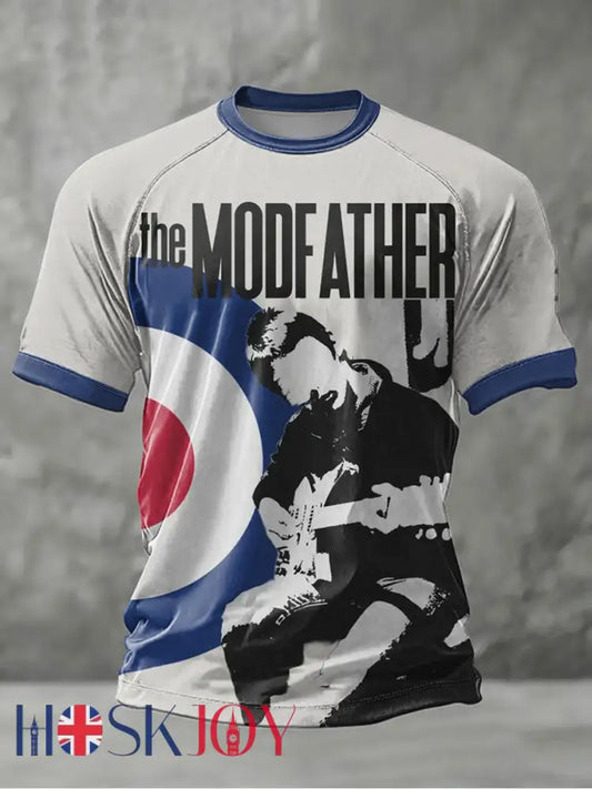 Men’s UK Mods Music Lover short sleeve t-shirt - As picture / S