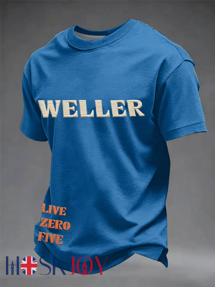 Men’s UK Mods Music Lover short sleeves t-shirt - Blue / S