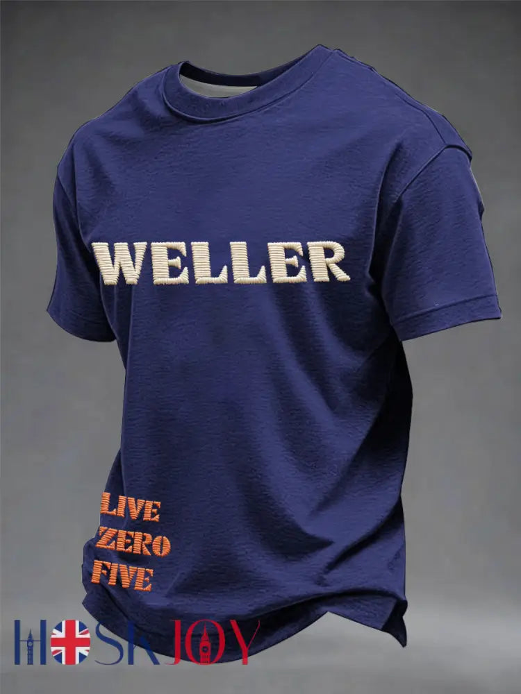 Men’s UK Mods Music Lover short sleeves t-shirt - Navy Blue / S