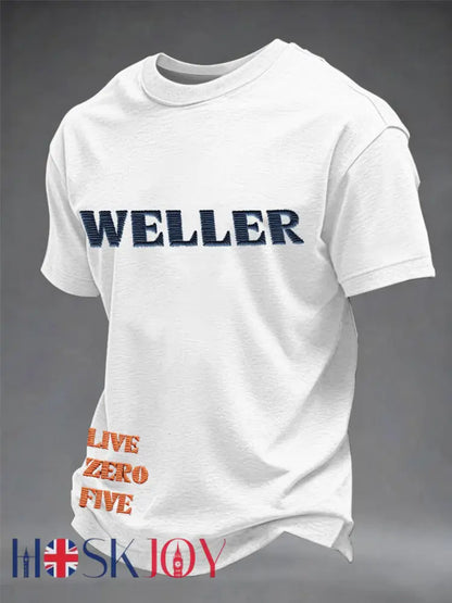 Men’s UK Mods Music Lover short sleeves t-shirt - White / S