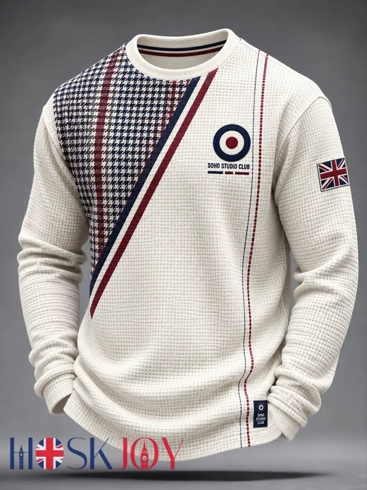 Men’s Uk Paul Weller Mod Culture Waffle Long Sleeve T-Shirt - A / S