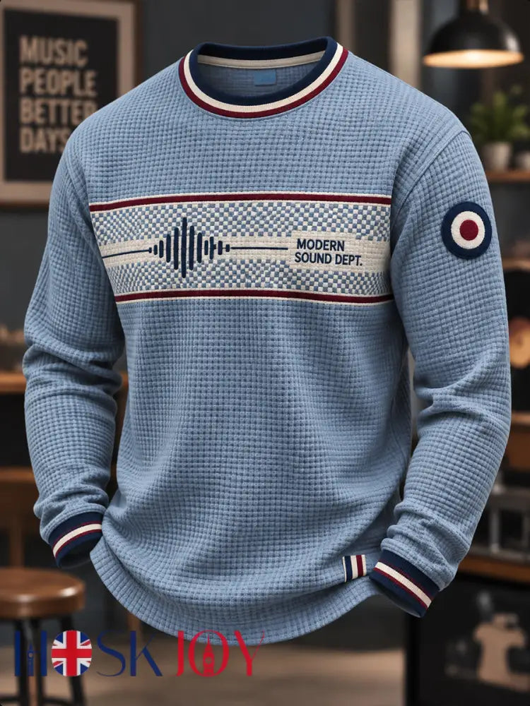 Men’s Uk Paul Weller Mod Culture Waffle Long Sleeve T-Shirt - A / S