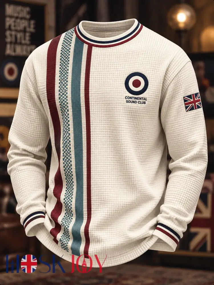 Men’s Uk Paul Weller Mod Culture Waffle Long Sleeve T-Shirt - A / S