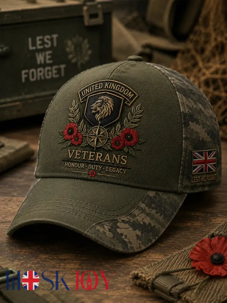 Men’s Veteran Memorial Graphic Print Hat - A / ONE