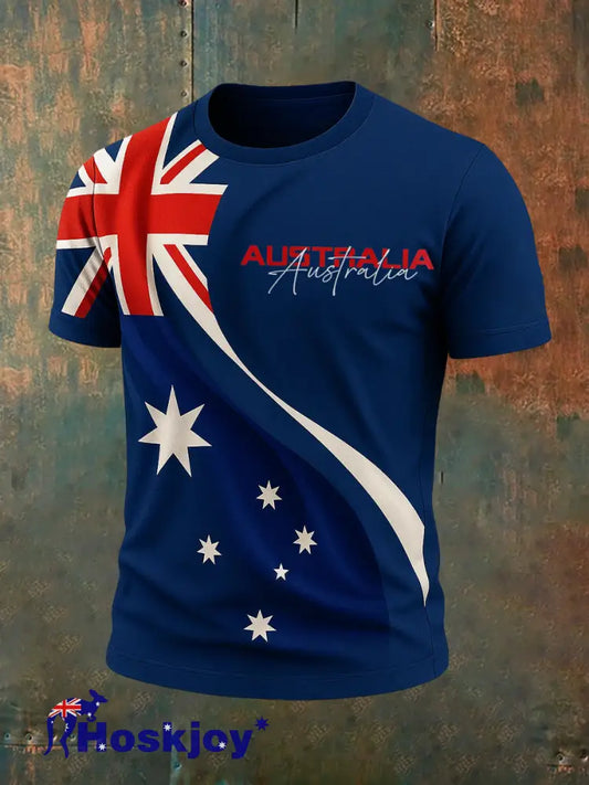 Men’s Vintage Australian Casual T-Shirt A / S