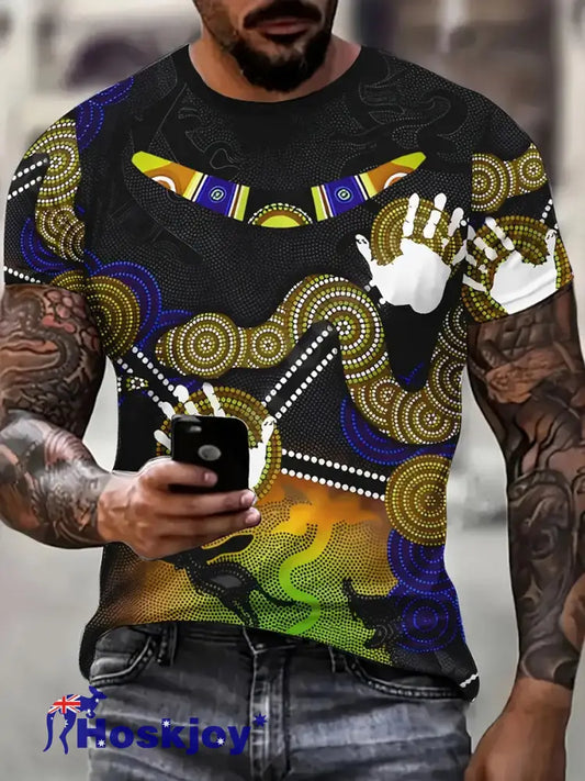 Men’s Vintage Australian Holiday Casual T-Shirt A / S