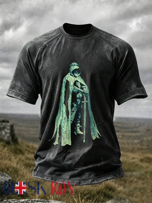 Men’s Vintage Cornwall Arthur Legend Print T-Shirt - As picture / S