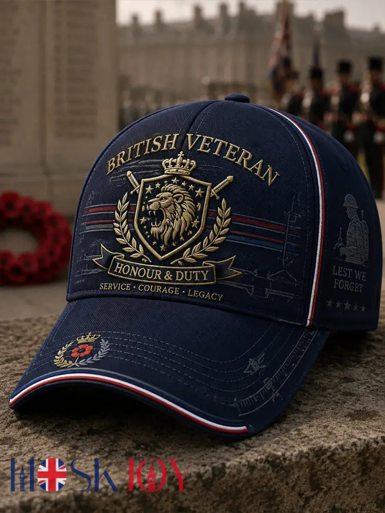 Men’s Vintage-Style Hat With Military-Inspired Print - A / ONE