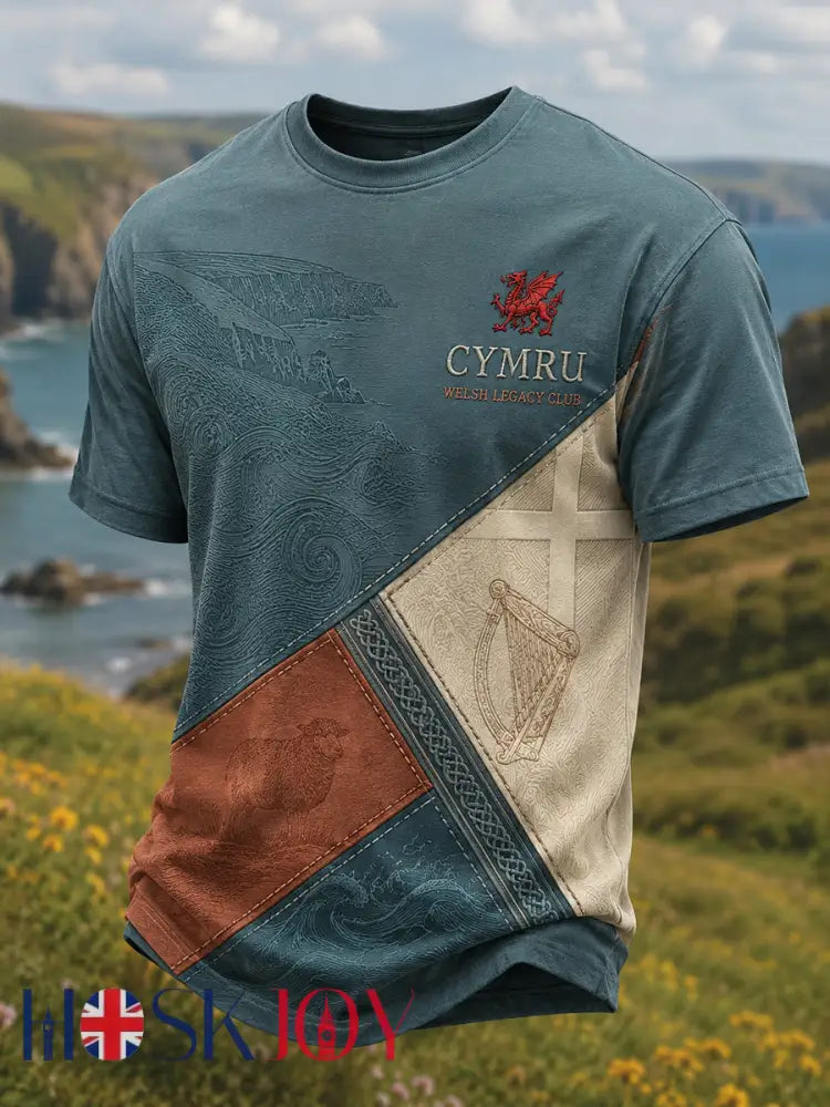 Men’s Wales Short Sleeves T-Shirt - A / S
