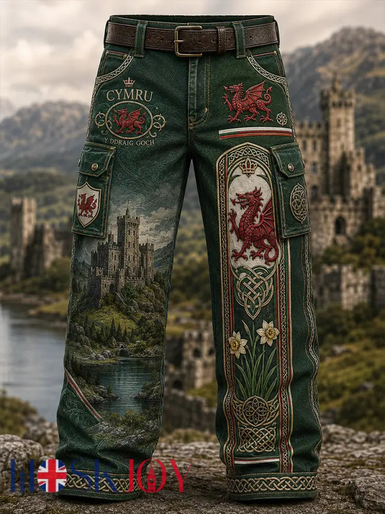 Men’s Wales UK Casual Work Trousers - A / S