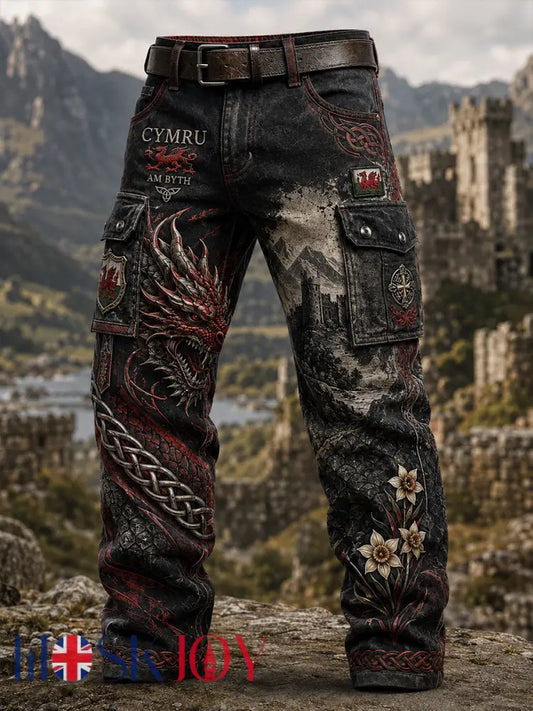 Men’s Wales UK Casual Work Trousers - A / S