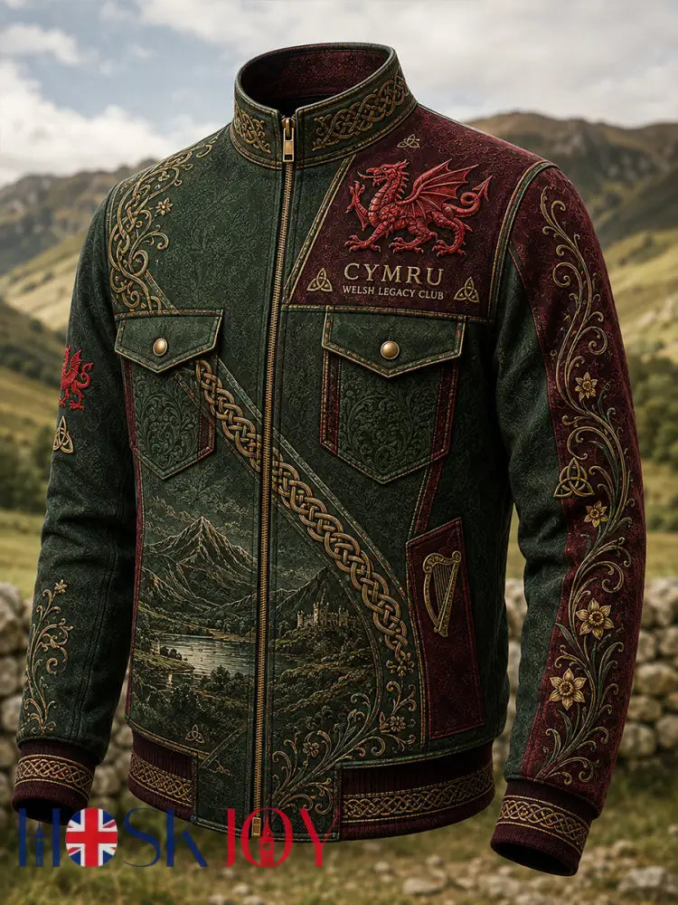Men’s Wales Uk Patchwork Jacket - A / S