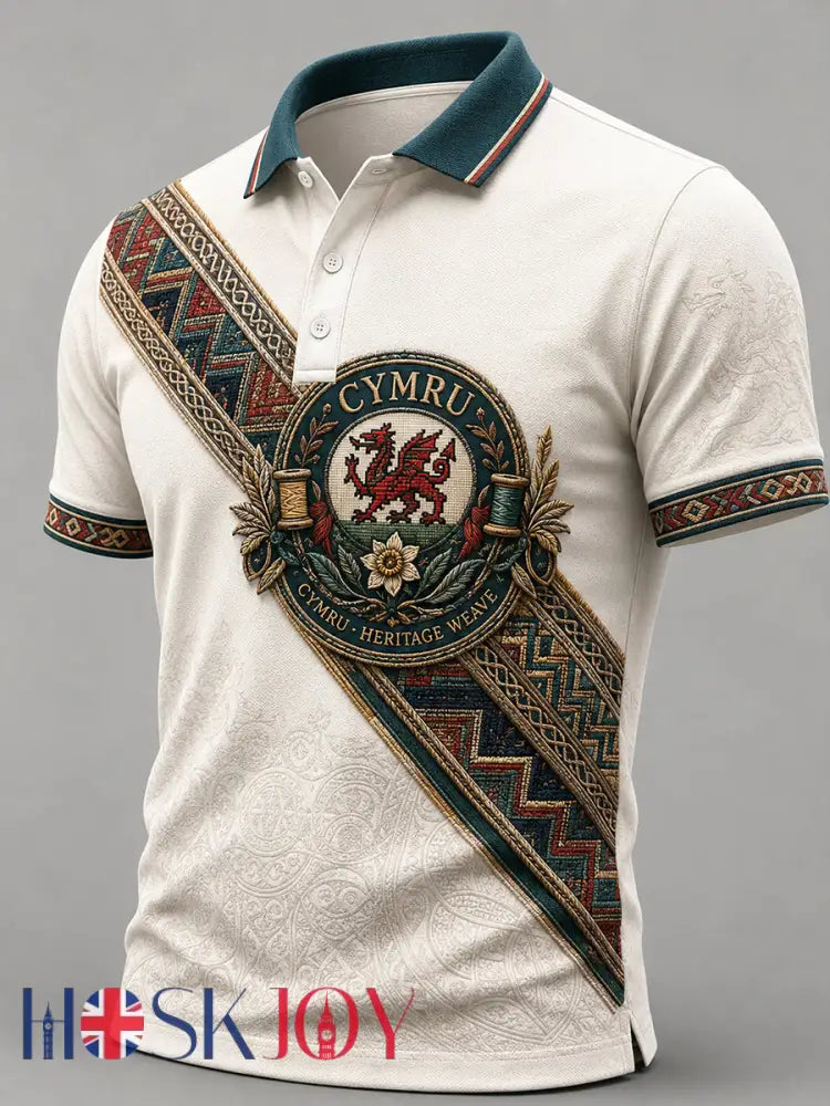 Men’s Welsh Rugby Lover Short Sleeve Shirt - A / S