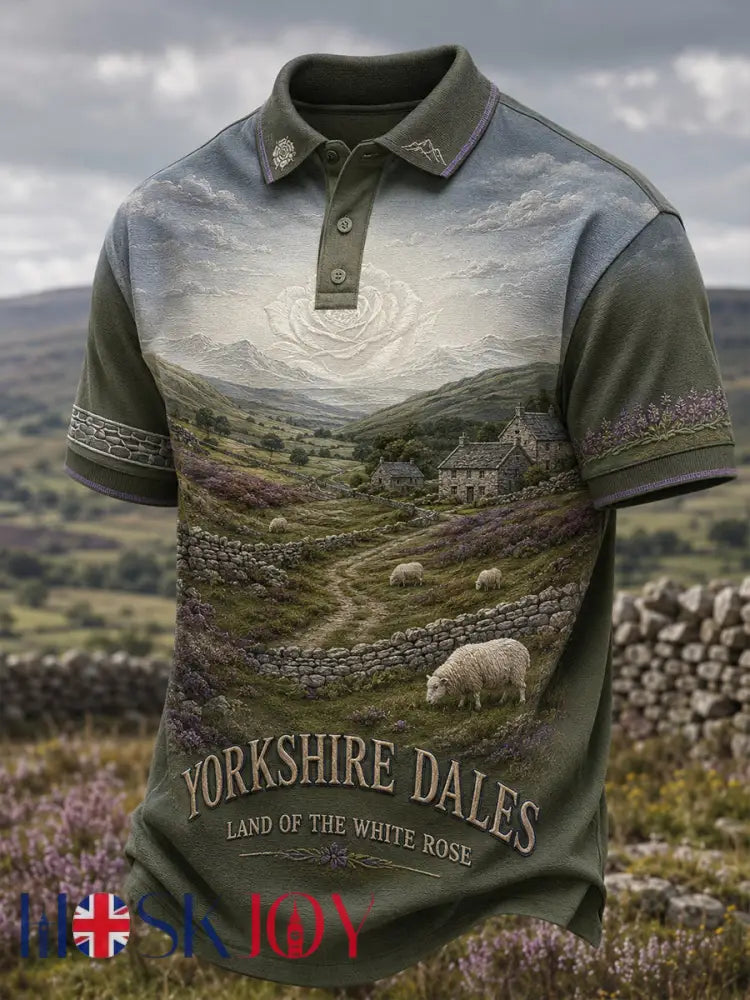 Men’s Yorkshire England Short Sleeves T-Shirt - A / S